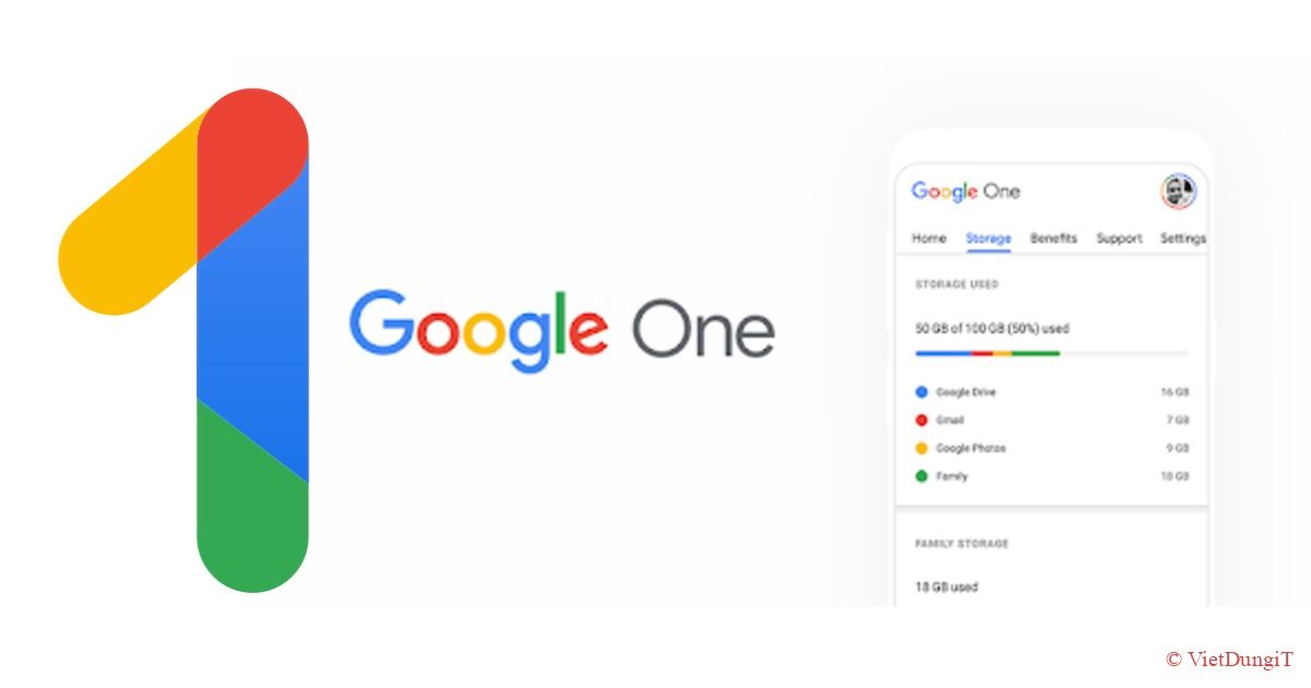Google One là gì ? Đừng bỏ qua công cụ lưu trữ đám mây hữu ích này