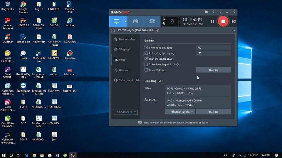 Phần mềm Bandicam là gì? Cách sử dụng Bandicam quay video, ghi âm game