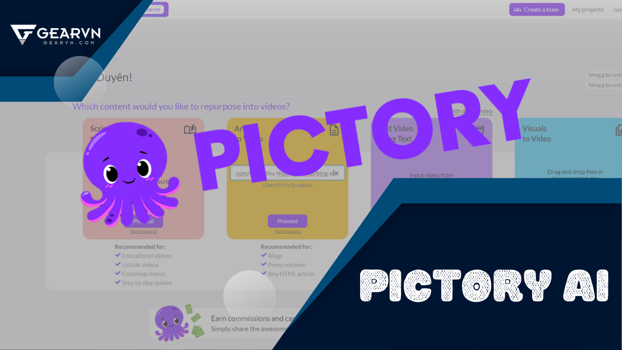 Hướng dẫn chi tiết cách dùng Pictory AI làm video đa nền tảng