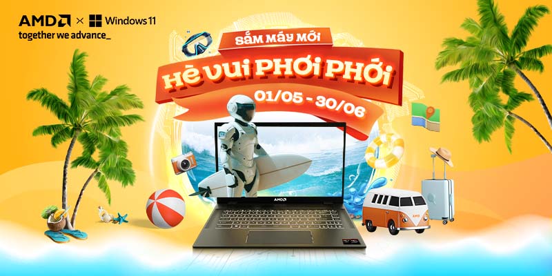 SẮM MÁY MỚI - HÈ VUI PHƠI PHỚI