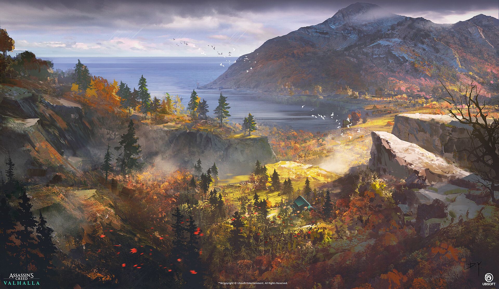 Vì ai cũng cần desktop ấn tượng, mời anh em tải bộ hình nền vùng đất Viking trong Assassin’s Creed: Valhalla
