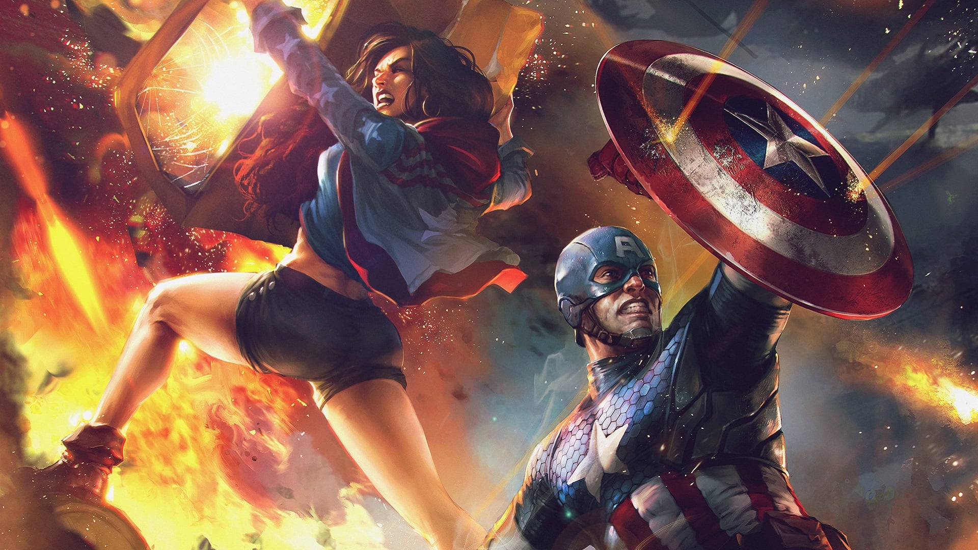 Vì ai cũng cần desktop ấn tượng, mời anh em tải bộ hình nền Captain America cực chất