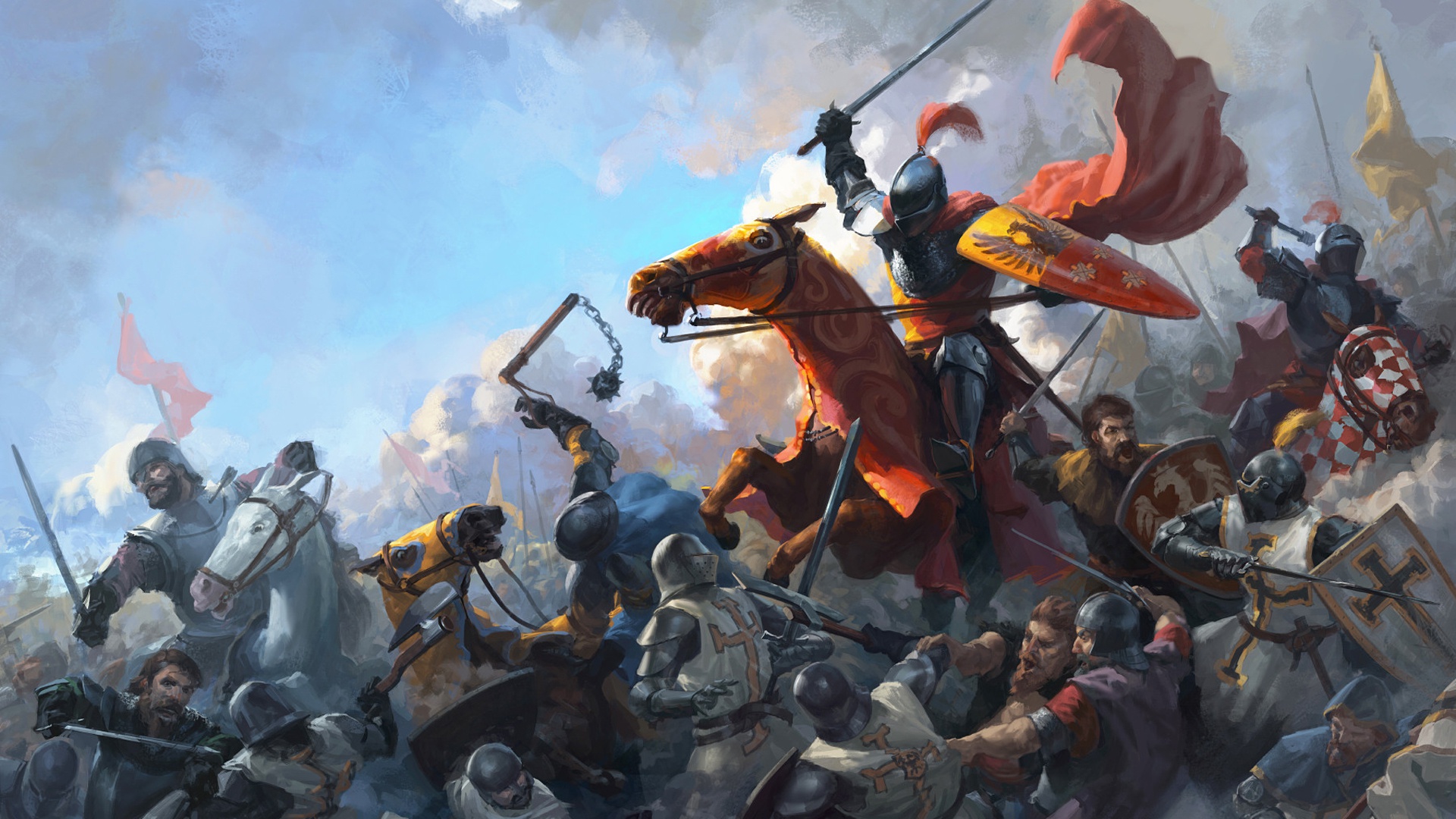 Vì ai cũng cần desktop ấn tượng, mời anh em tải bộ hình nền kỵ sĩ tuyệt đẹp