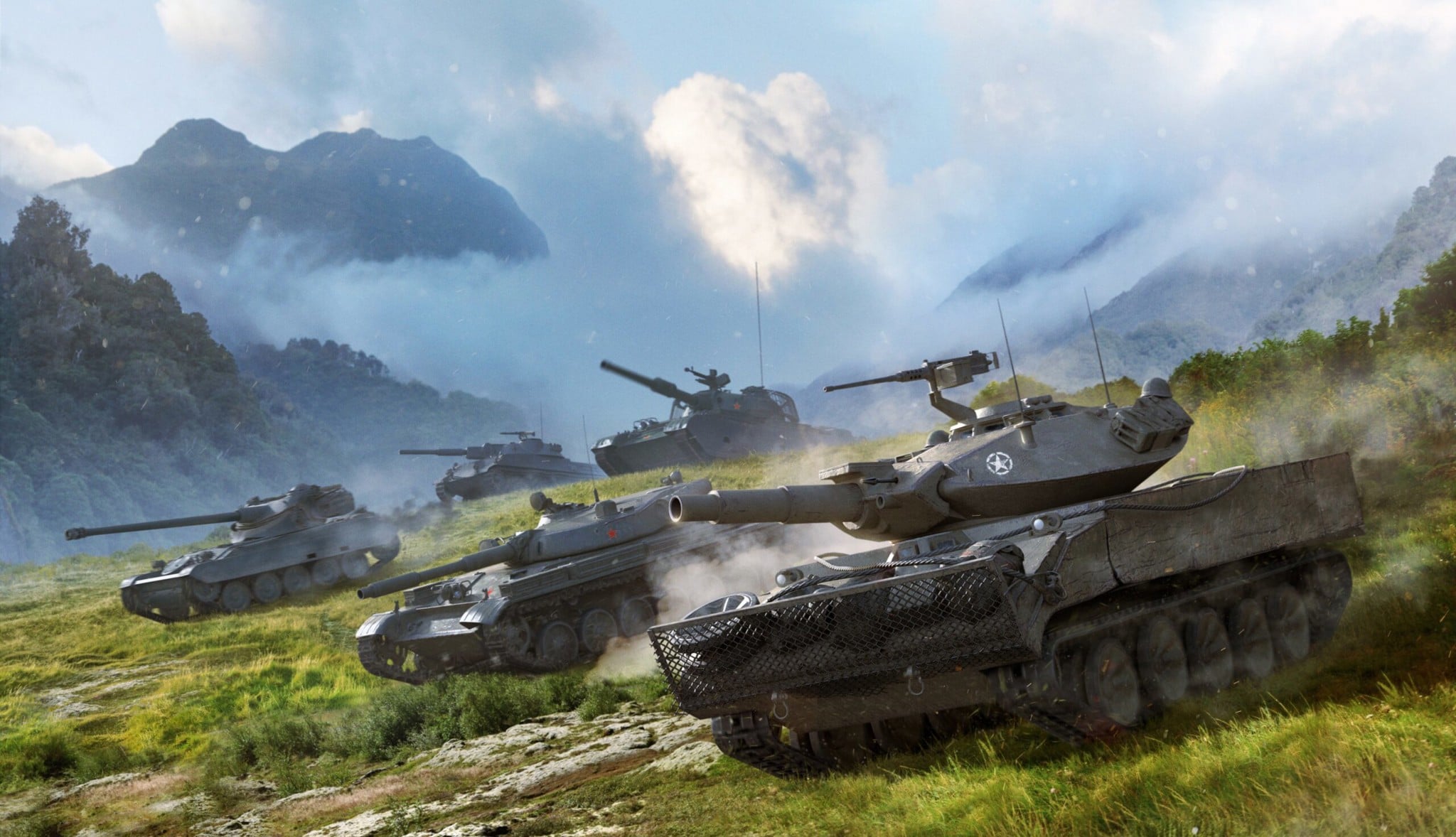 Mời anh em tải bộ hình nền chủ đề World of Tanks đẹp mãn nhãn