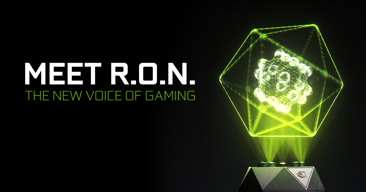 GeForce RTX R.O.N. - Trợ lý chơi game AI đầu tiên trên thế giới từ nVIDIA (1/4)