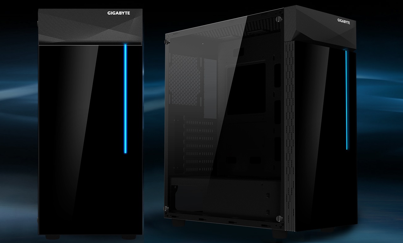 Gigabyte trình làng thùng máy C200 Glass tích hợp dải LED RGB tao nhã và đầy tinh tế