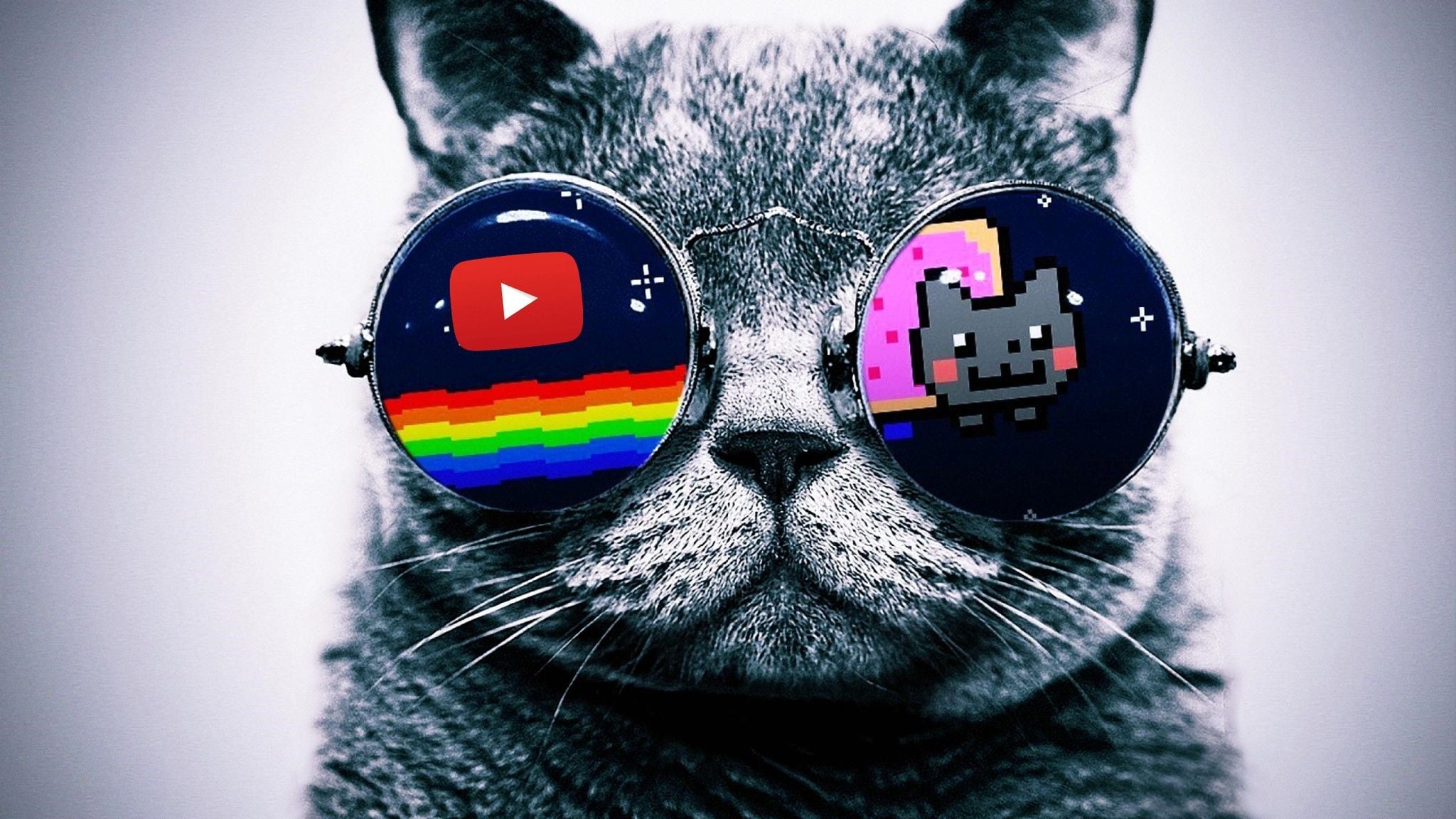 Hướng dẫn tạo hiệu ứng mèo Nyan Cat bảy sắc cầu vồng cho thanh thời gian video Youtube