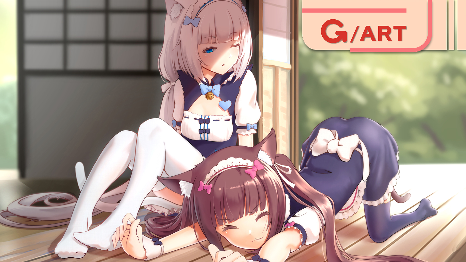 Vì ai cũng cần desktop ấn tượng, mời tải bộ hình nền Nekopara