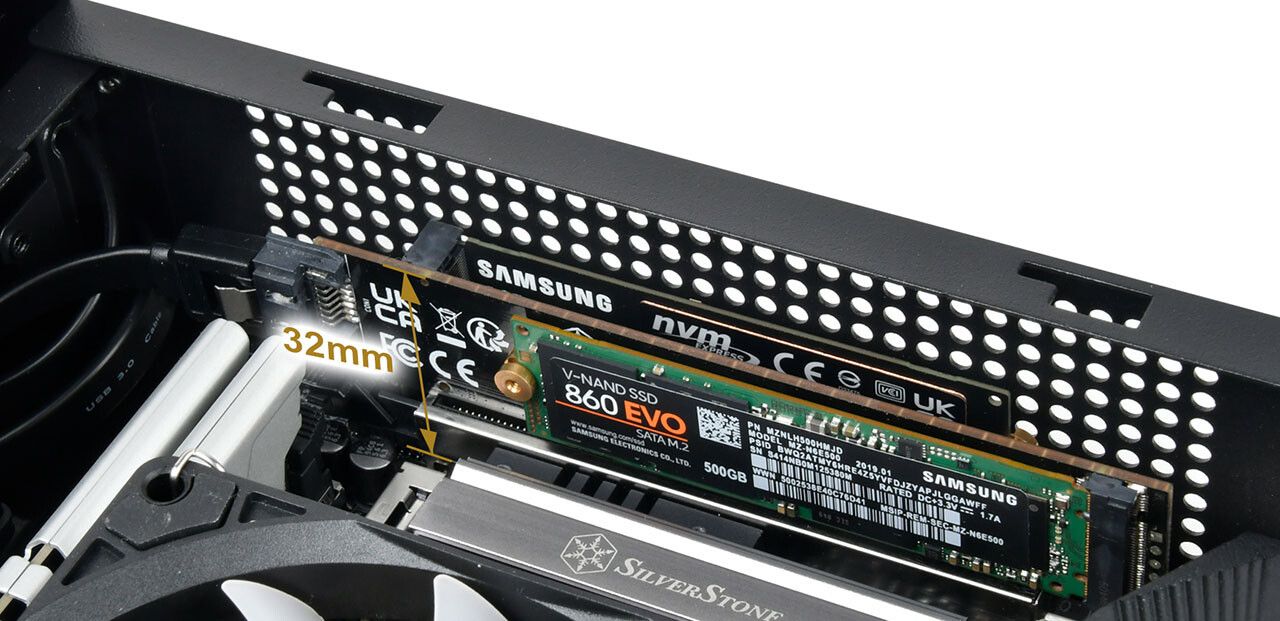 Xuất hiện card nối dài siêu nhỏ gọn gắn được tới 2 SSD M.2 SATA và NVMe
