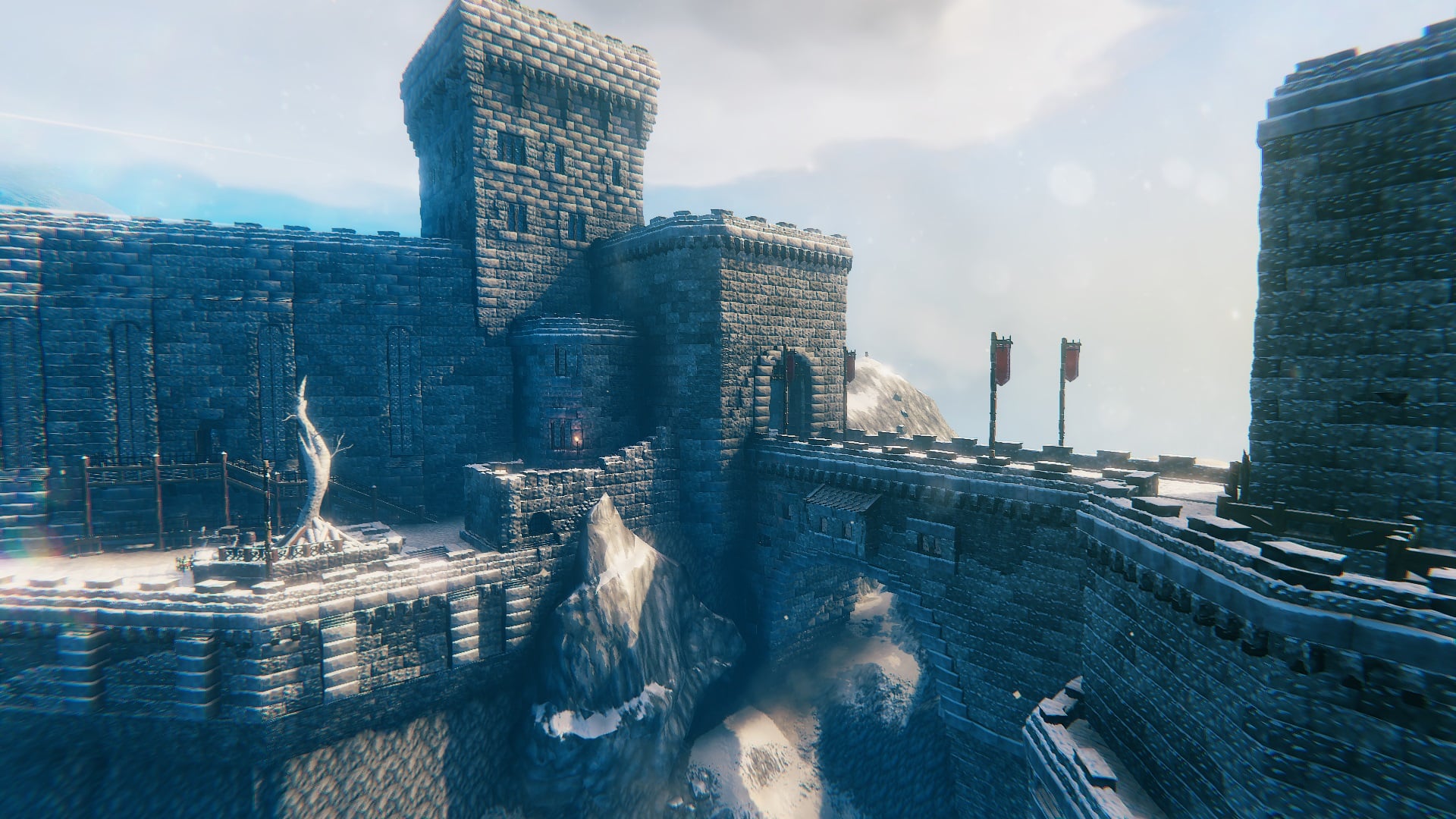 Cảng Kaer Trolde của The Witcher 3 được tái hiện siêu đẹp trong Valheim