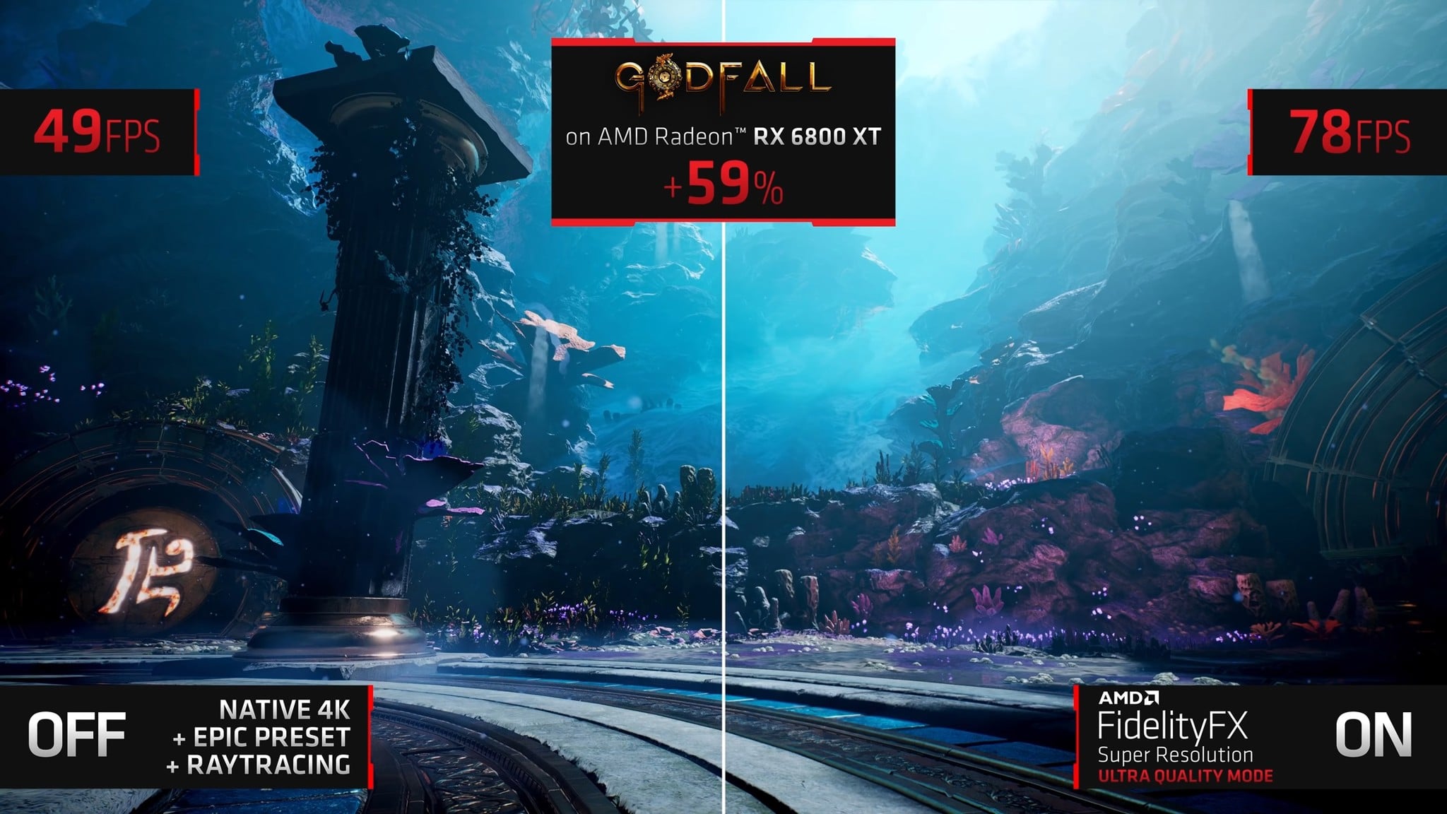 AMD sắp tung tính năng FidelityFX Super Resolution giúp tăng FPS cho cả card… Nvidia