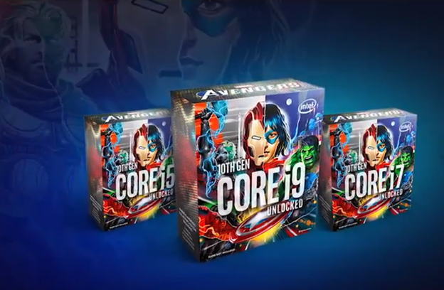 CPU Intel Core thế hệ 10 Marvel’s Avengers Collector’s Edition có bao bì cực đẹp, nhưng không tặng kèm game