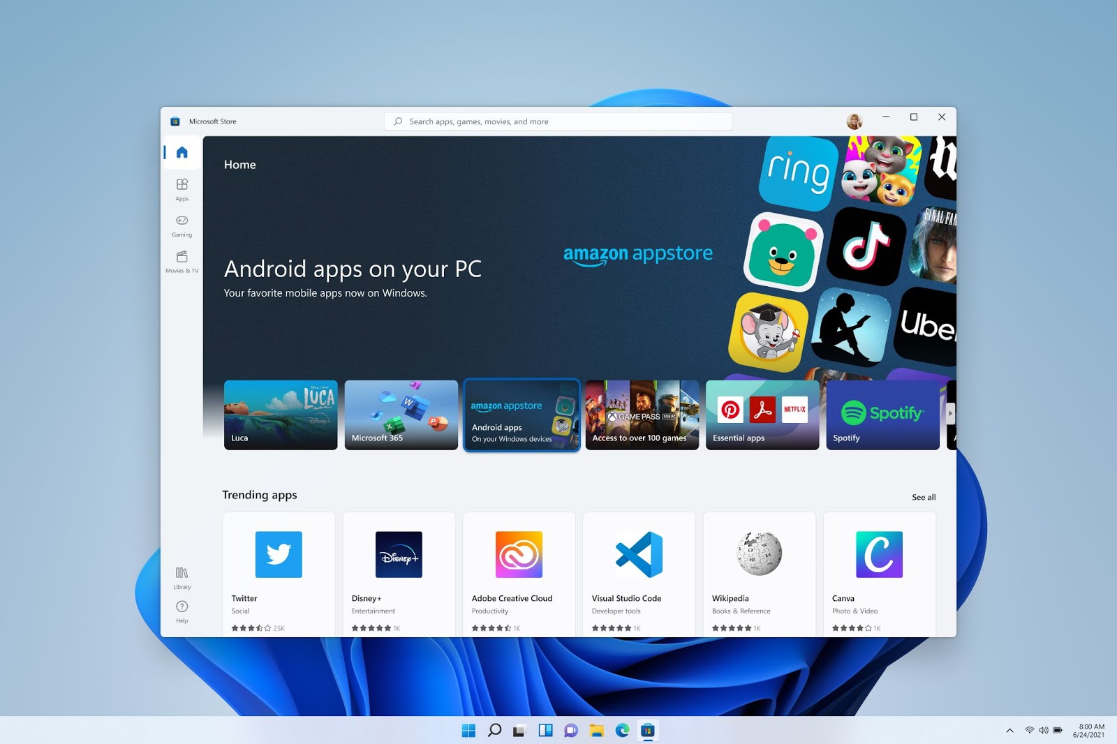 Kỹ sư của Microsoft xác nhận Windows 11 cài được file Android apk, không cần qua Amazon