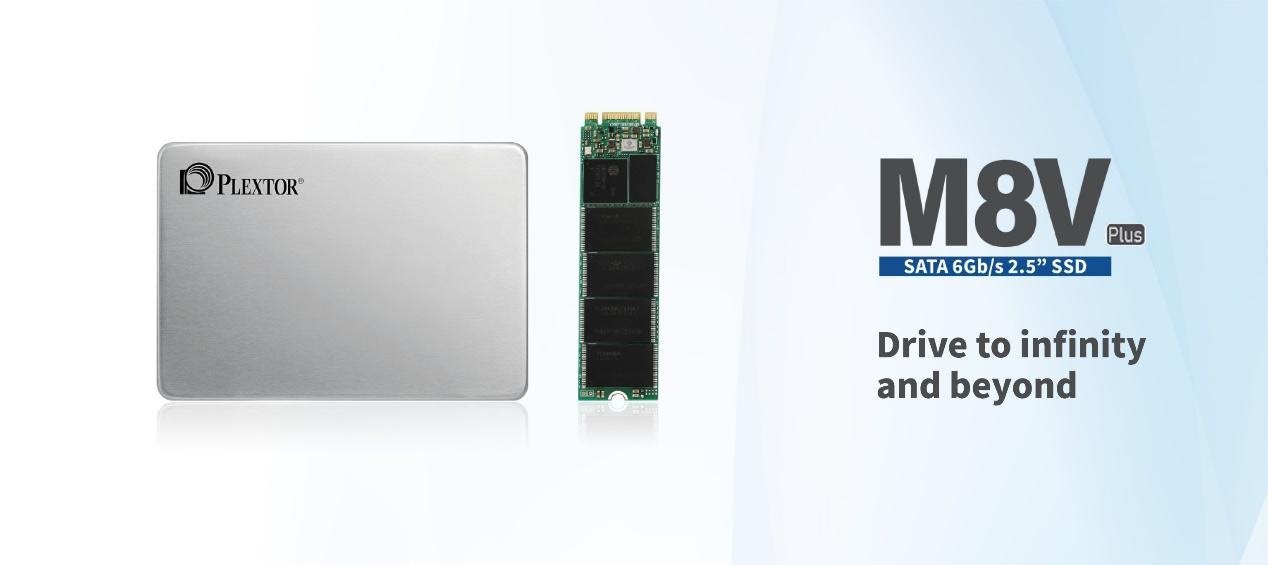 Plextor ra mắt dòng SSD M8V Plus trang bị bộ nhớ flash KIOXIA 96 lớp BiCS FLASH 3D cùng công nghệ tự sửa lỗi LDPC