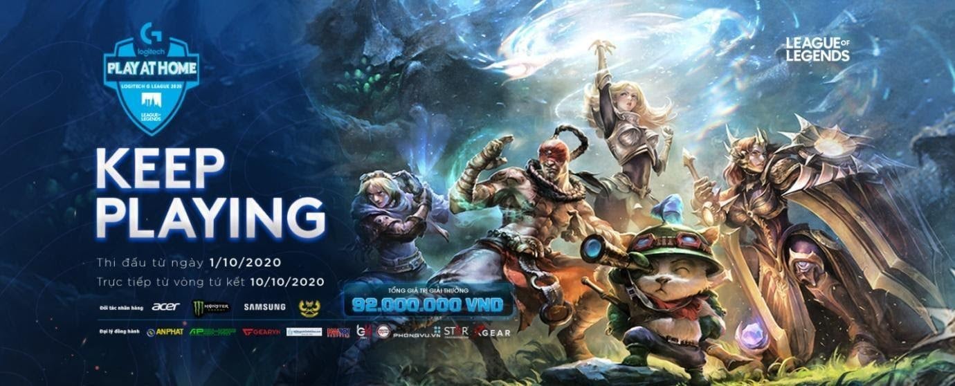 Puppies eSports cùng We Are Impostors giành chức vô địch trị giá 23.000.000VNĐ tại giải đấu LOGITECH G LEAGUE 2020 – PLAY AT HOME