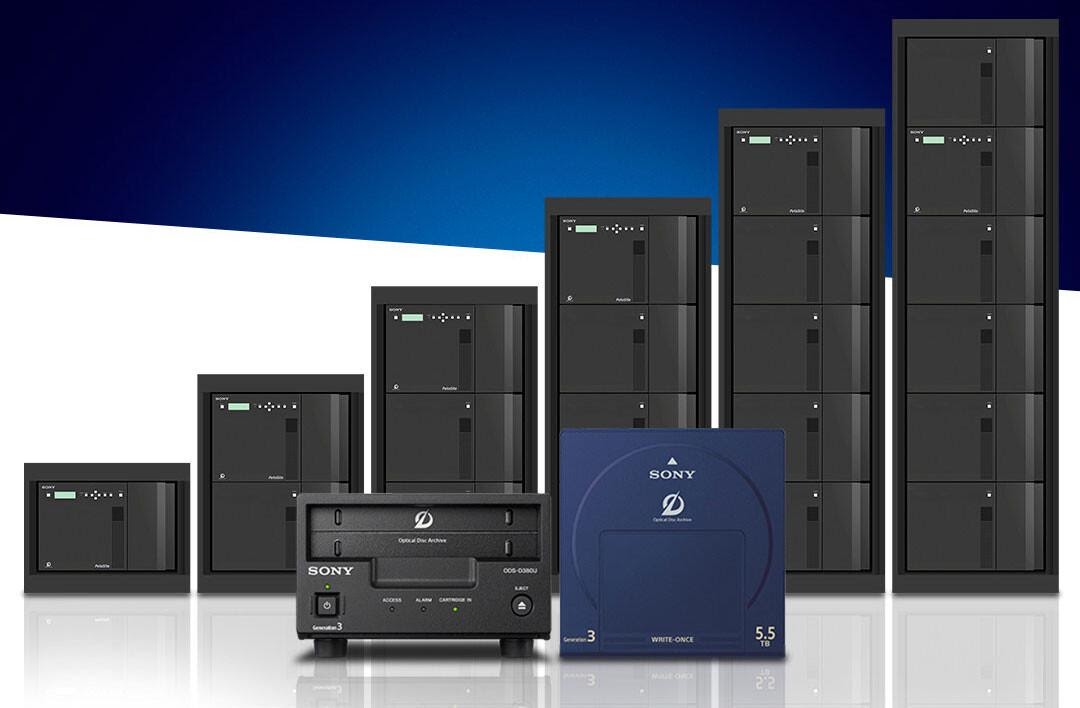 Sony ra mắt giải pháp lưu trữ bằng đĩa quang dung lượng lên đến 2,9PB và độ bền 100 năm