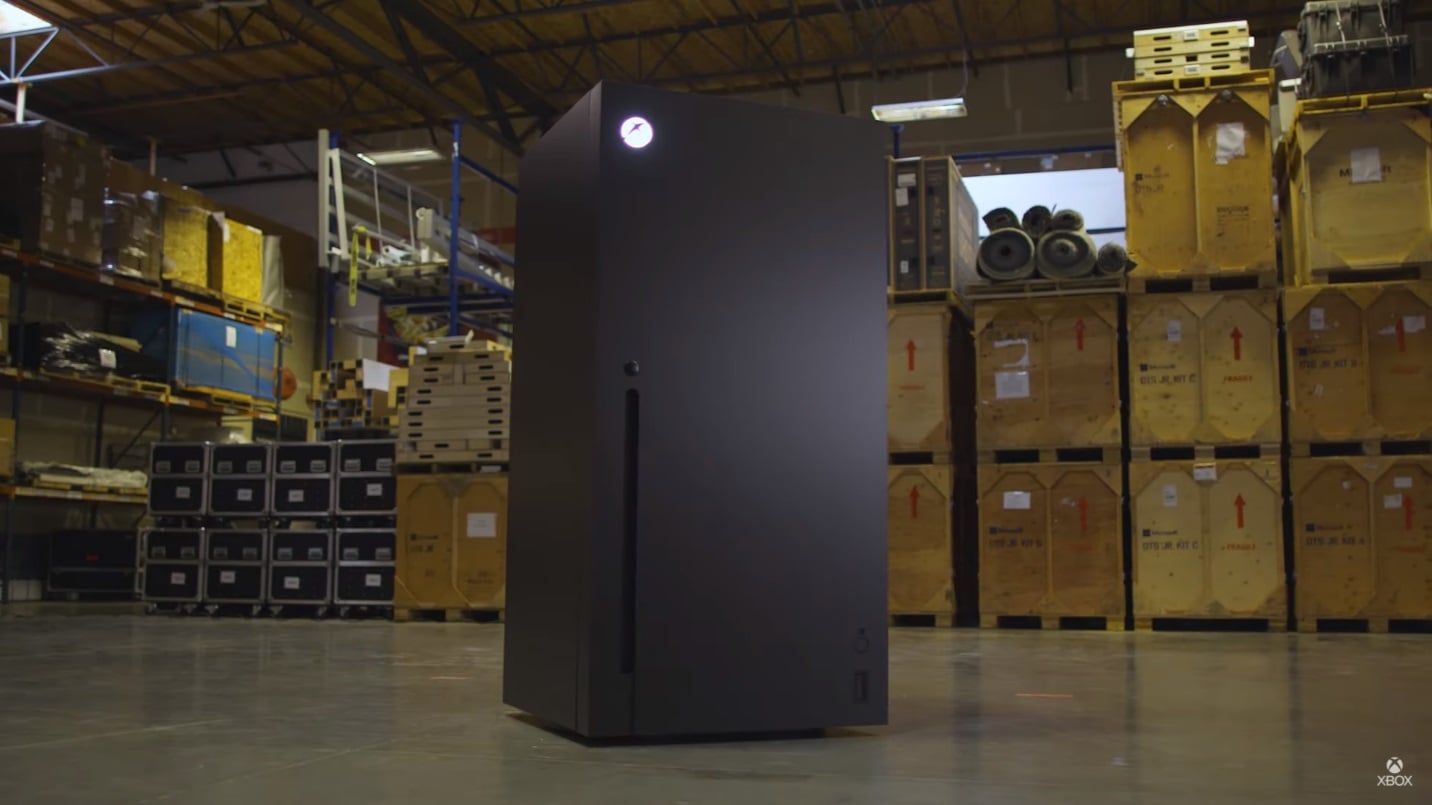 Microsoft bất ngờ tặng fan tủ lạnh Xbox Series X độc nhất vô nhị giá 500 đô, rất tiếc không dành cho Việt Nam