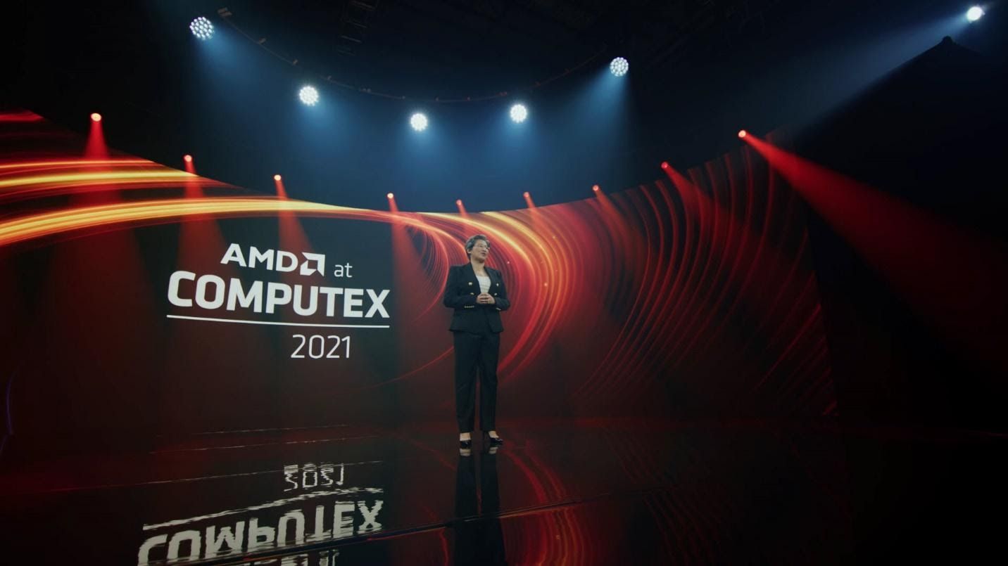 AMD giới thiệu chip Ryzen 5000G series và GPU mobile Radeon RX 6000M series dành cho PC và laptop gaming tại sự kiện COMPUTEX 2021