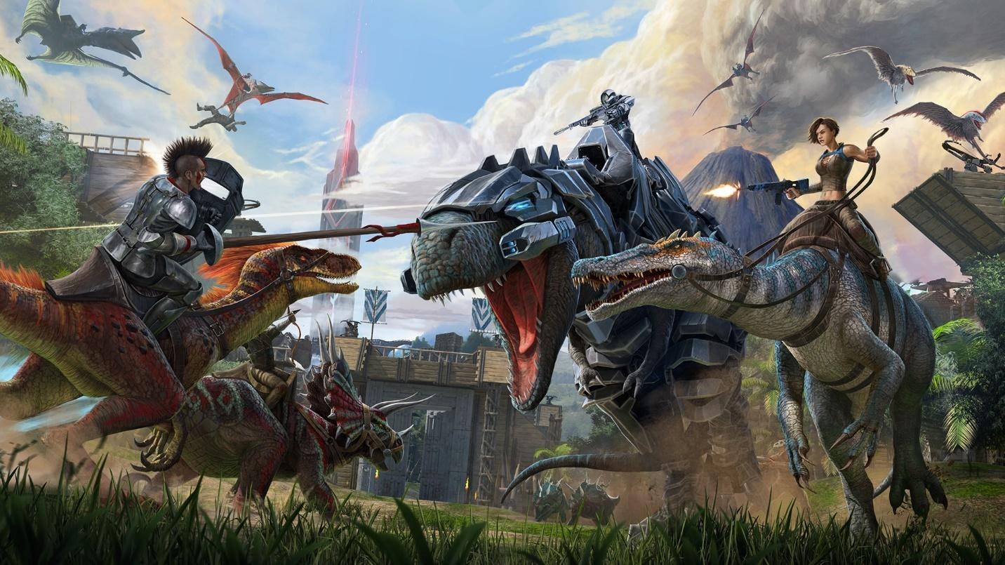 Tựa game sinh tồn Ark: Survival Evolved đình đám đang miễn phí, mời anh em cưỡi khủng long giao chiến