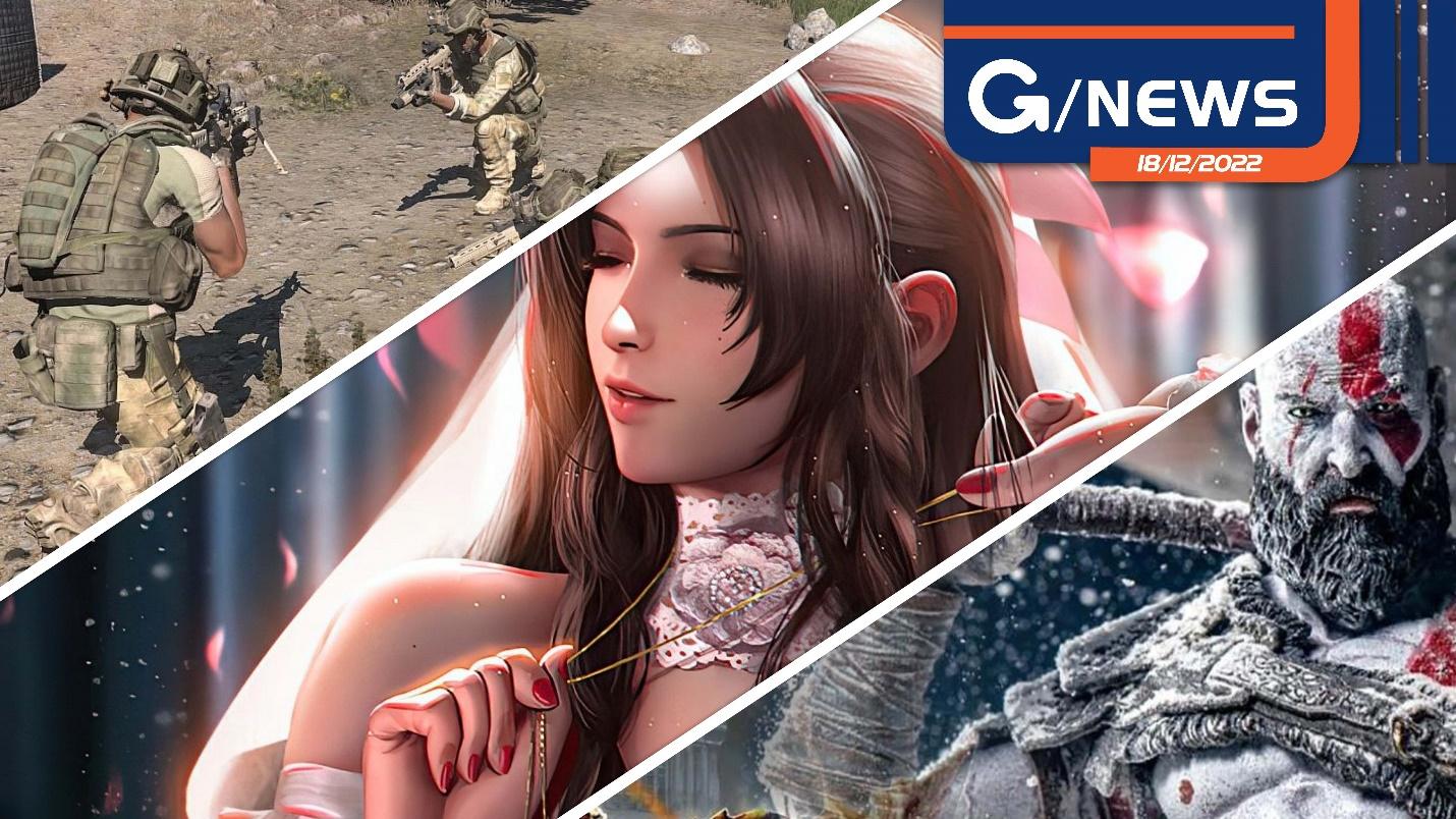 Tổng hợp tin công nghệ trong tuần: Aerith mặc váy cưới; Arma 3 bị lấy làm chuyện xấu; Fan chọn Triple H vào vai Kratos
