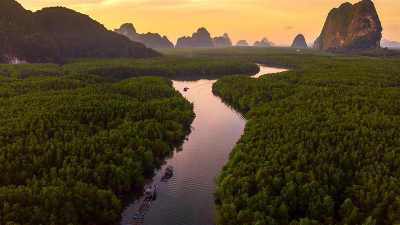 Mời anh em tải bộ hình nền 4K tuyệt đẹp chủ đề dòng sông êm đềm