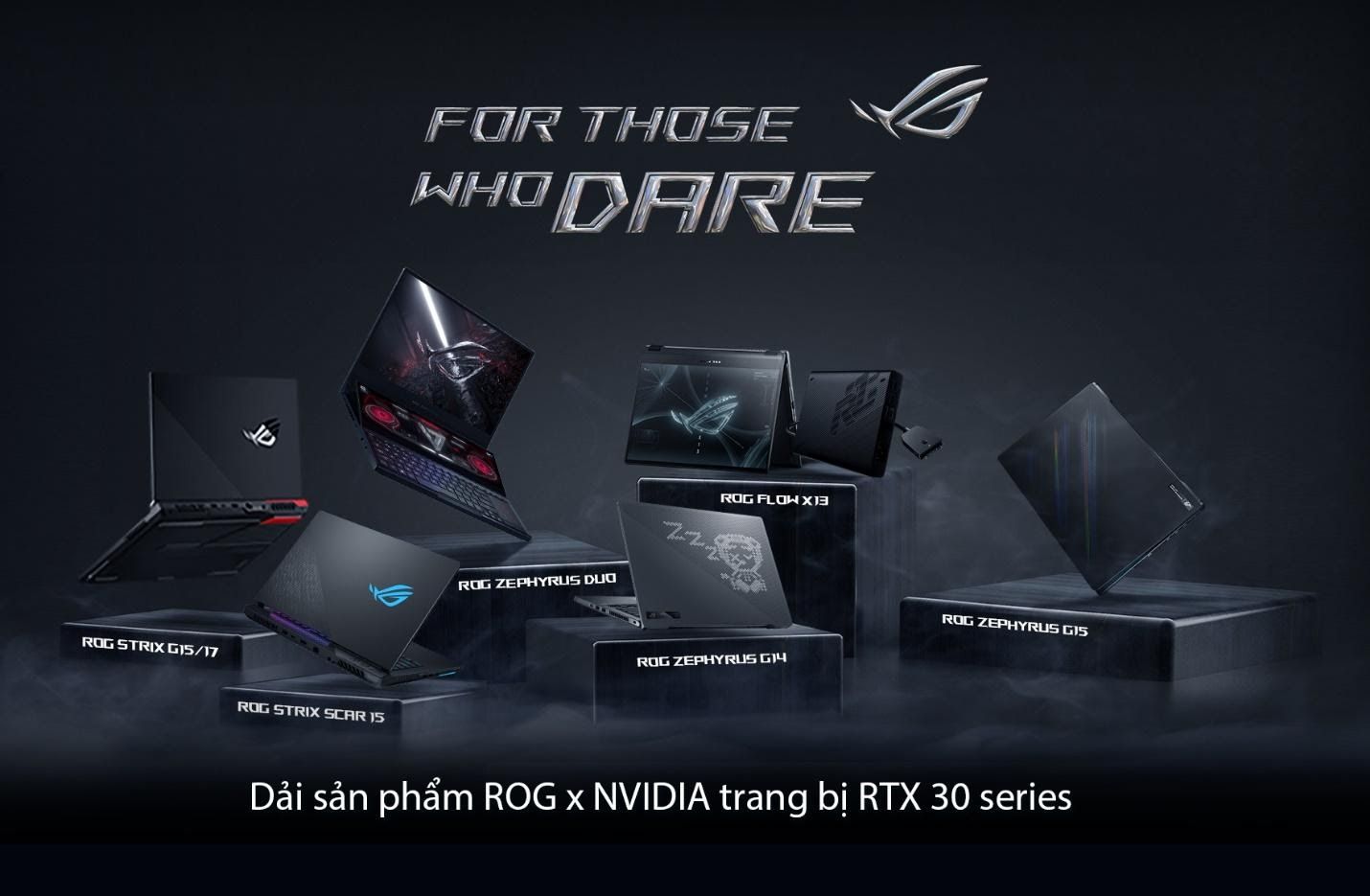 ASUS ROG công bố laptop gaming 2-trong-1 Flow X13 cùng dải sản phẩm trang bị card đồ họa NVIDIA RTX 30 series