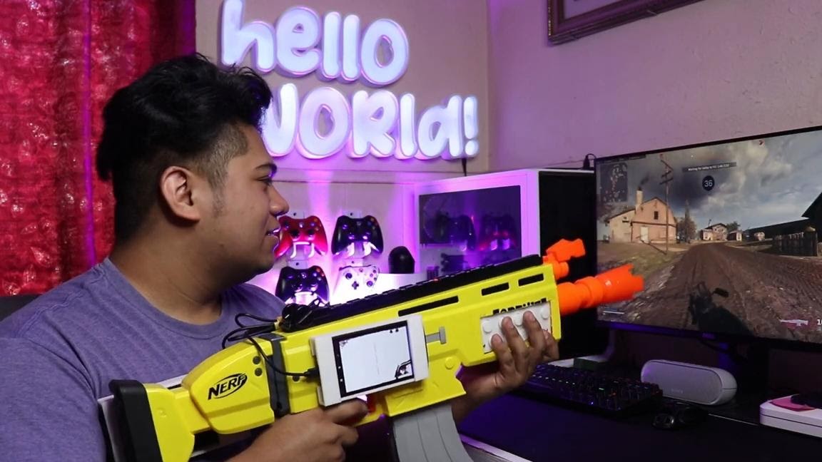 Xuất hiện thanh niên nâng cấp súng đồ chơi thành vũ khí lợi hại trong Call of Duty