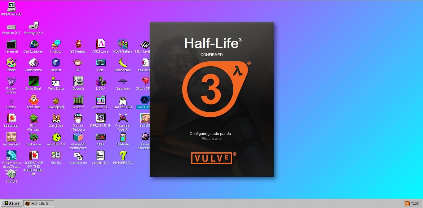 Mời các bạn xả stress với “Windows 93” cùng loạt ứng dụng cà khịa game thủ thế hệ 8x, 9x