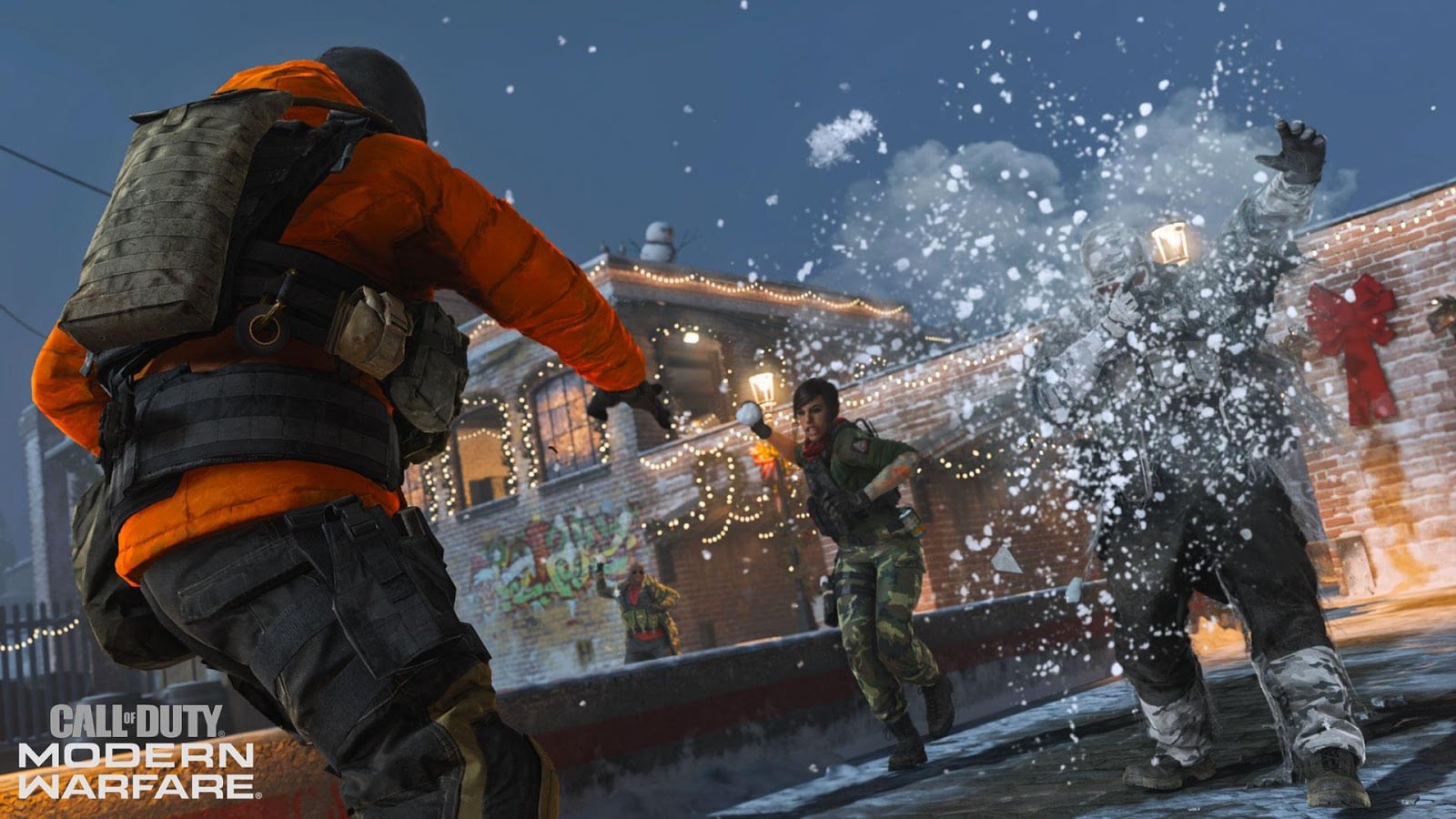 Thay vì ném lựu đạn, Call of Duty: Modern Warfare bổ sung chế độ… ném tuyết cực vui cực khó nhân dịp Giáng Sinh