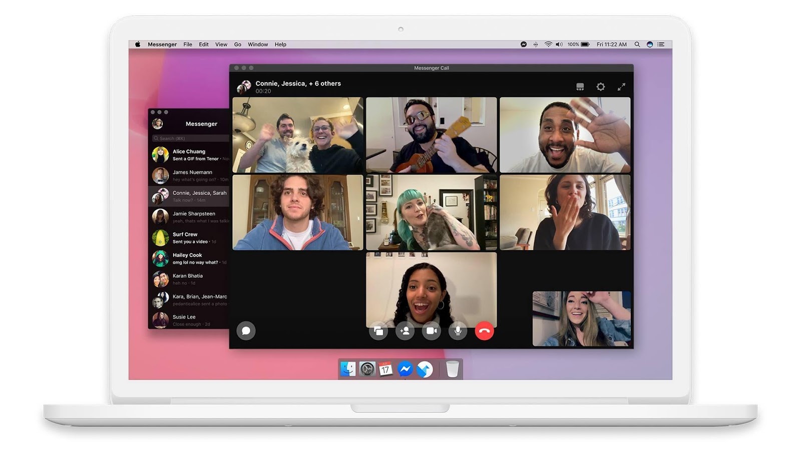 Nhận thấy lượng người dùng tăng gấp đôi, Facebook tung ứng dụng Messenger mới cho PC Windows và macOS