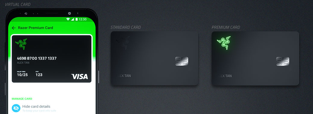 Razer hé lộ thẻ Visa Debit phát sáng khi thanh toán, rất tiếc không dành cho game thủ Việt Nam