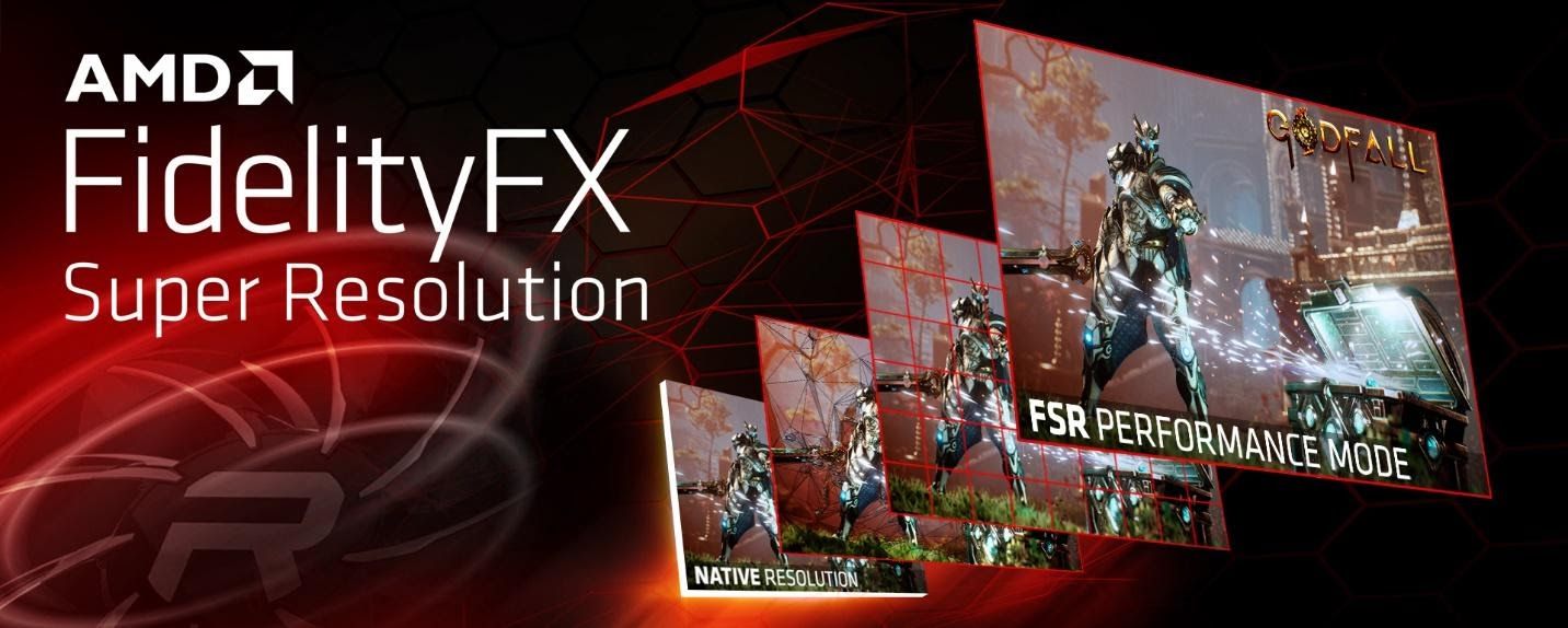 AMD giới thiệu công nghệ AMD FidelityFX Super Resolution giúp chiến game 4K mượt hơn gấp 2,4 lần