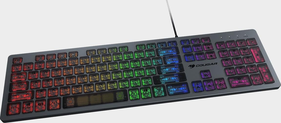 Cougar giới thiệu bàn phím gaming Vantar AX mỏng chỉ 15 mm, sử dụng switch cắt kéo giống trên laptop