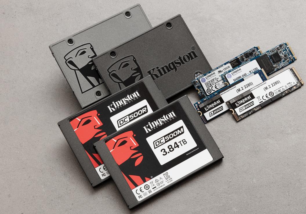 Kingston đã bán được 13,3 triệu SSD trong nửa đầu 2019