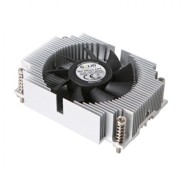 Xuất hiện tản nhiệt siêu lùn siêu êm GELID Slim Silence AM4, tương thích CPU AMD lên đến 85W