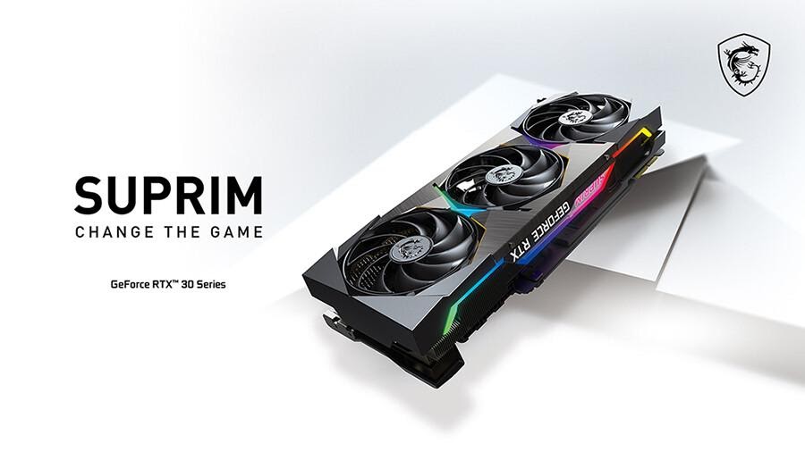 MSI trình làng dòng card đồ họa “thượng đẳng” SUPRIM với thiết kế bóng bẩy dành cho GPU NVIDIA RTX 30-series