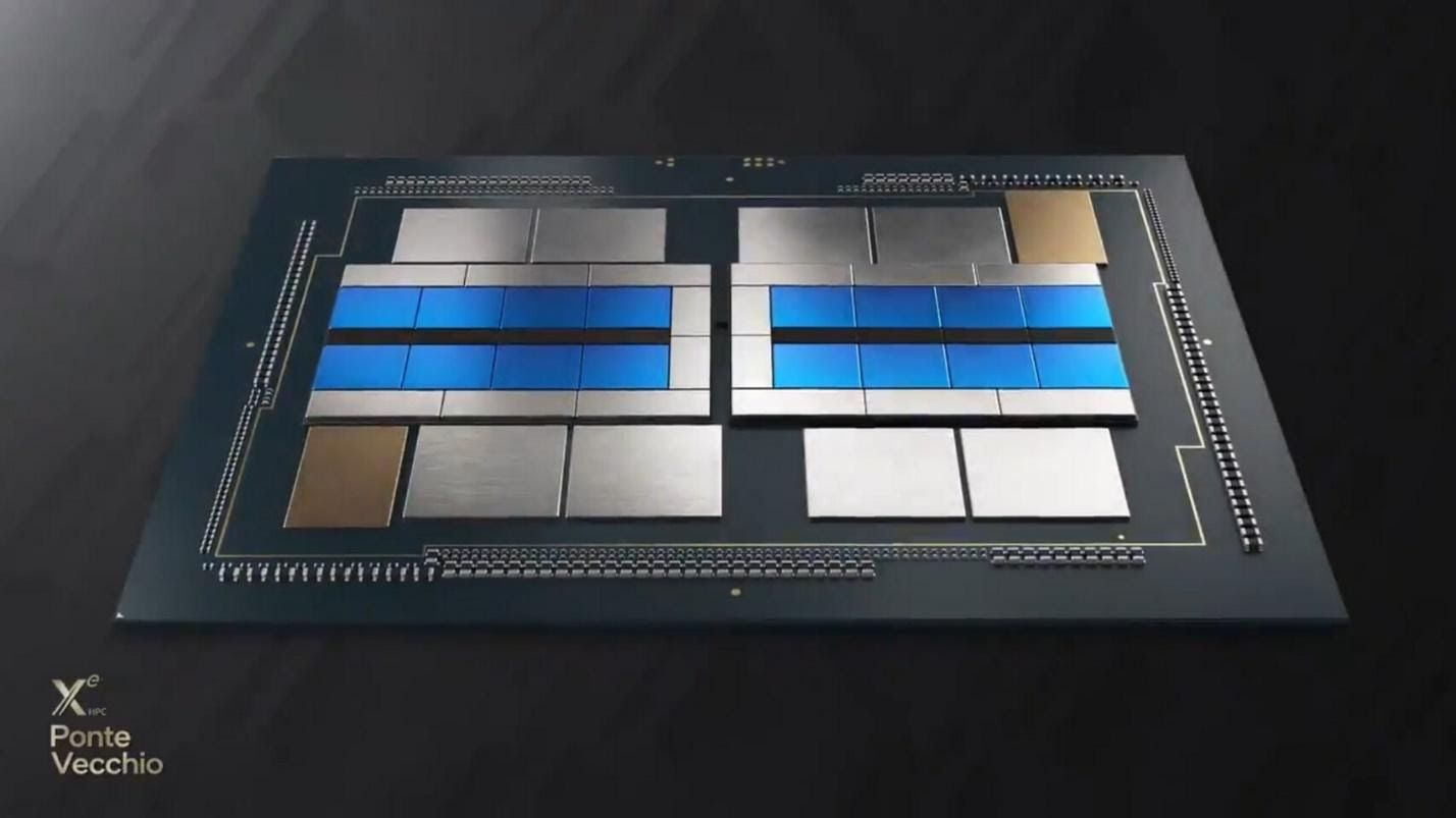 GPU Intel Xe-HPC Ponte Vecchio chứa hơn 100 tỷ bóng bán dẫn với sức mạnh “petaflops trong lòng bàn tay”