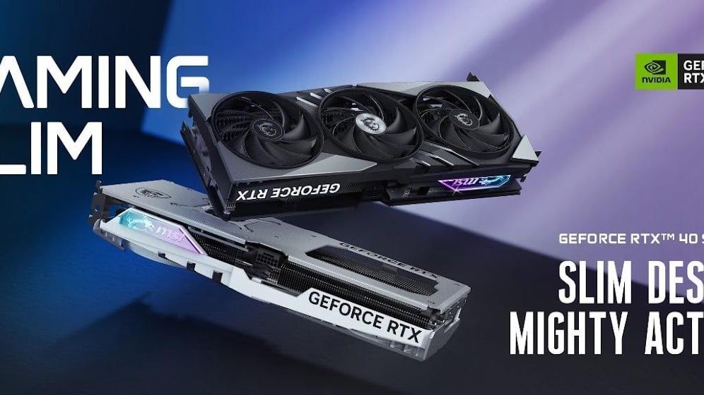 MSI giới thiệu dòng card đồ họa GAMING SLIM Series với thiết kế mỏng gọn