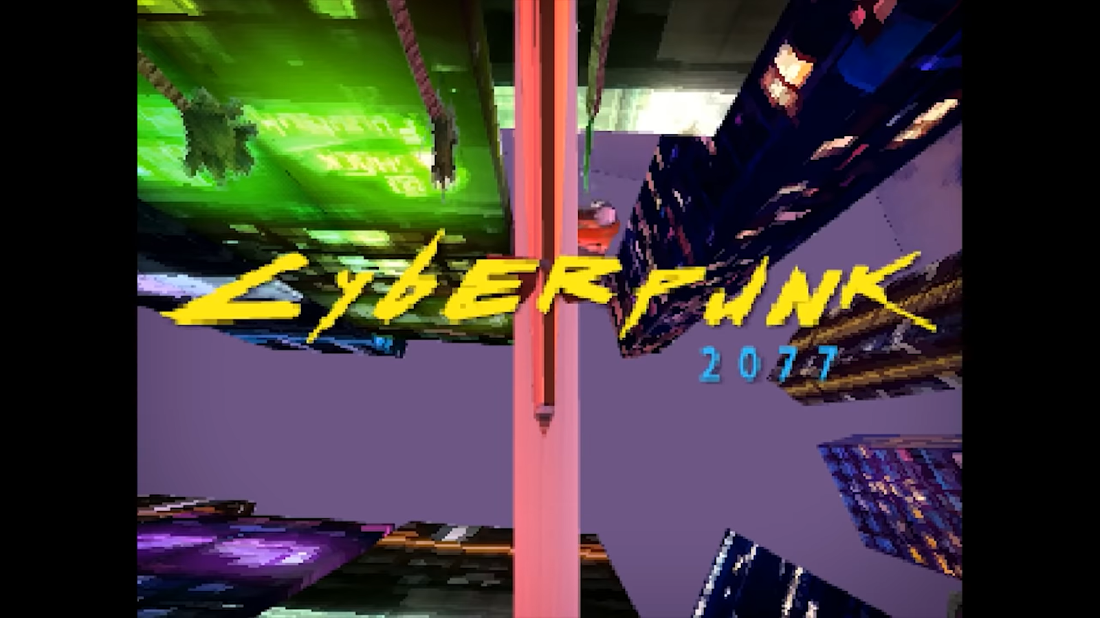 Mời anh em xem trailer Cyberpunk 2077 phiên bản lỗi remake theo phong cách PS1 cực hài