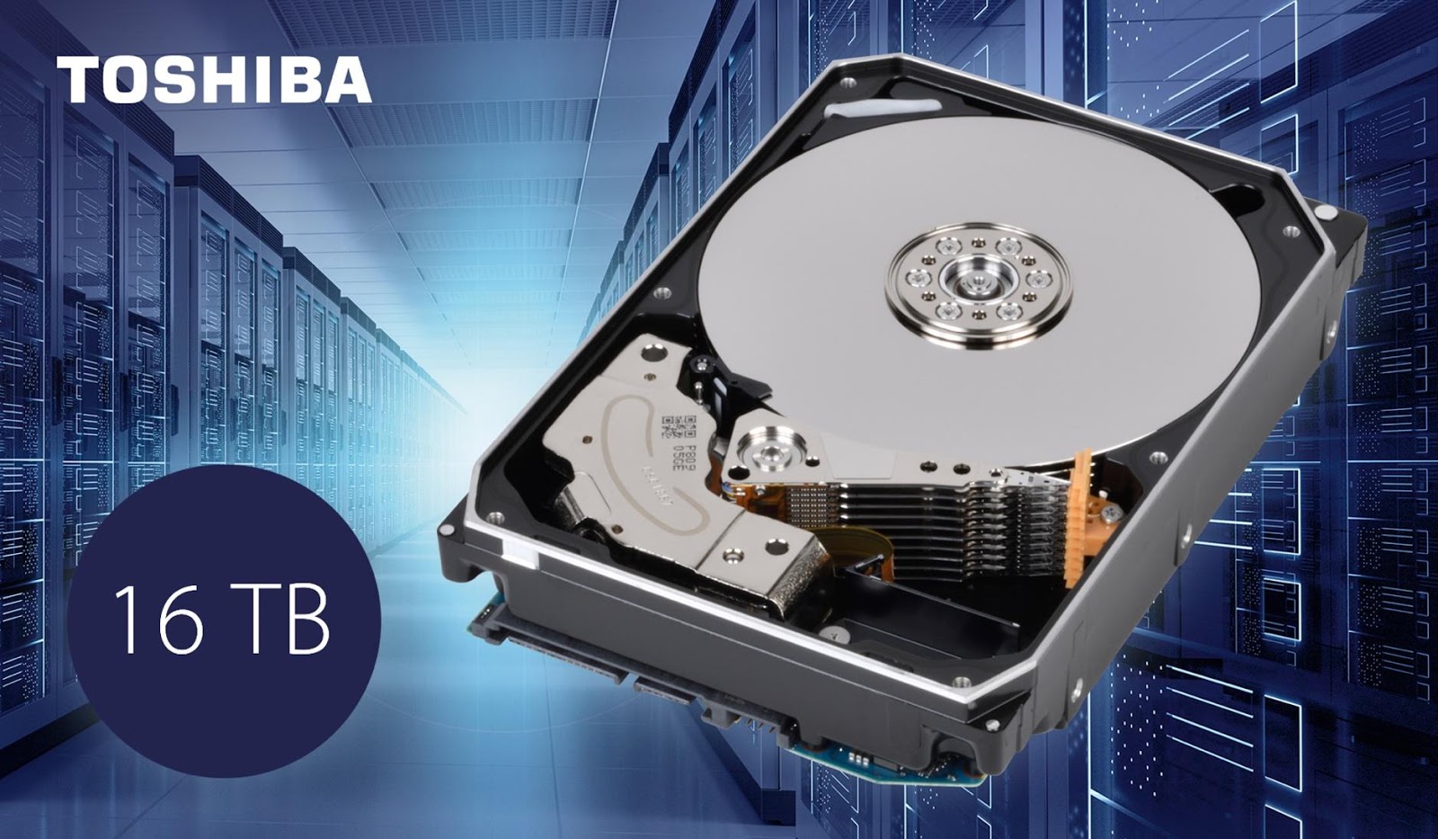 Toshiba ra mắt loạt HDD 16 TB sử dụng công nghệ khí Helium dành cho game thủ, NAS và máy chủ