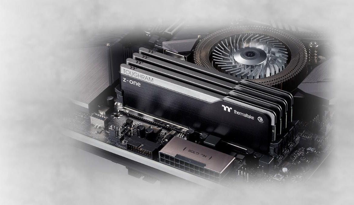 Thermaltake trình làng bộ đôi RAM DDR4 TOUGHRAM Z-ONE cao cấp với thiết kế cực chất nói không với RGB