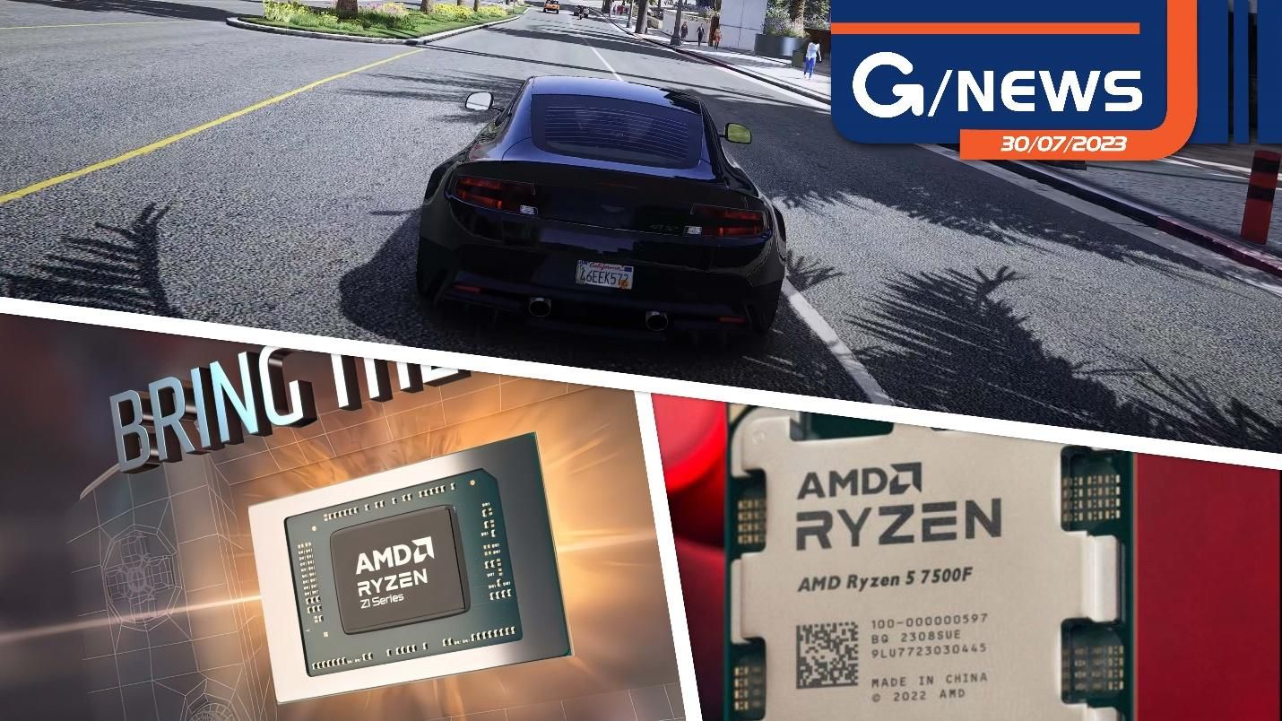 Tổng hợp tin công nghệ trong tuần: Ryzen Z1 Extreme mạnh hơn i9-9900K; Ryzen 5 7500F ngon hơn i5-13400; GTA V 8K ray-tracing