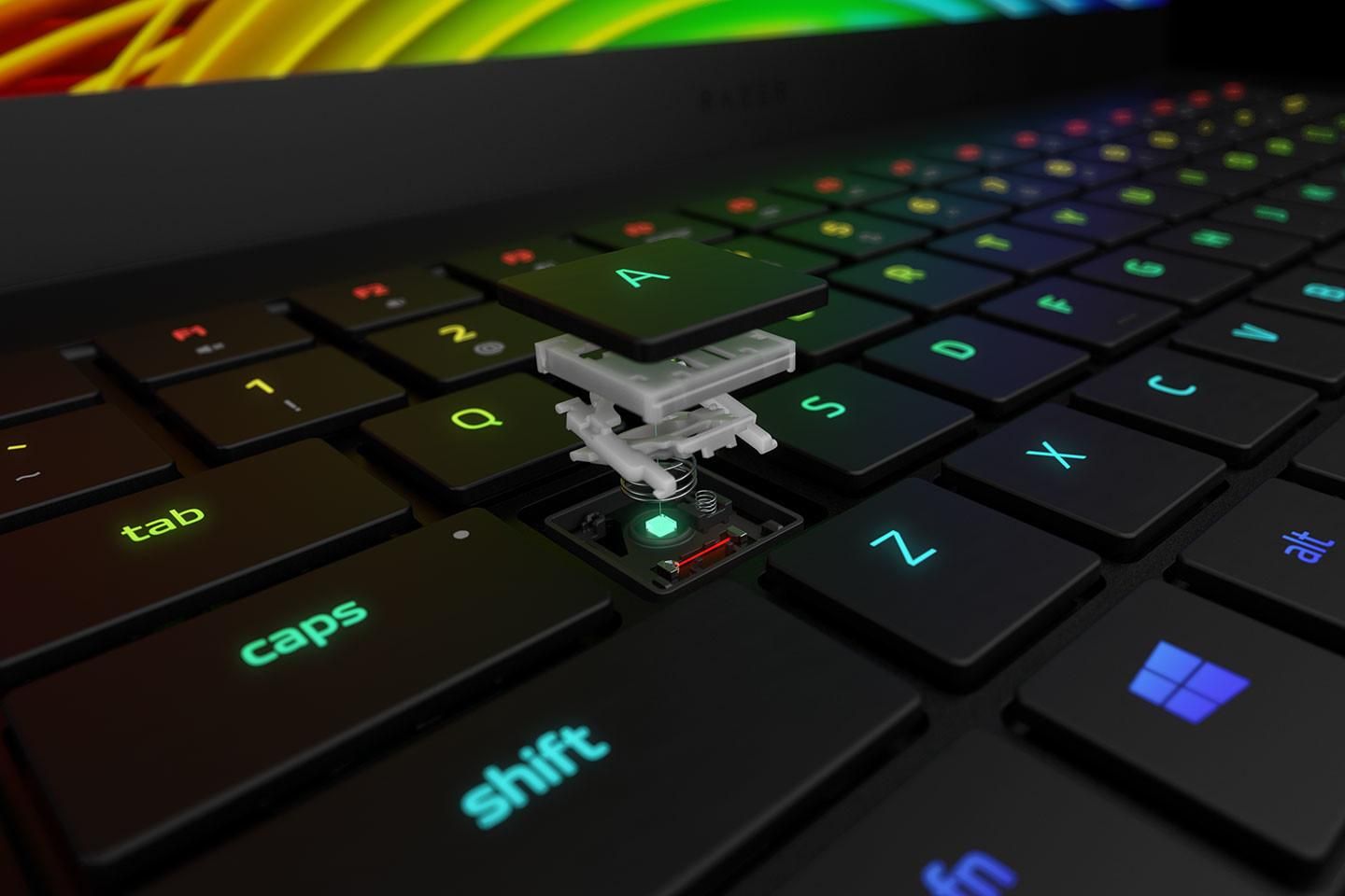 Razer giới thiệu switch quang học đầu tiên trên thế giới dành cho laptop