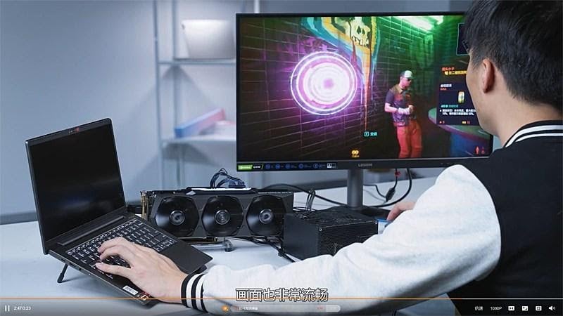 Công ty Trung Quốc “chế” laptop Ryzen gắn card đầu bảng NVIDIA RTX 3090 bằng khe… M.2