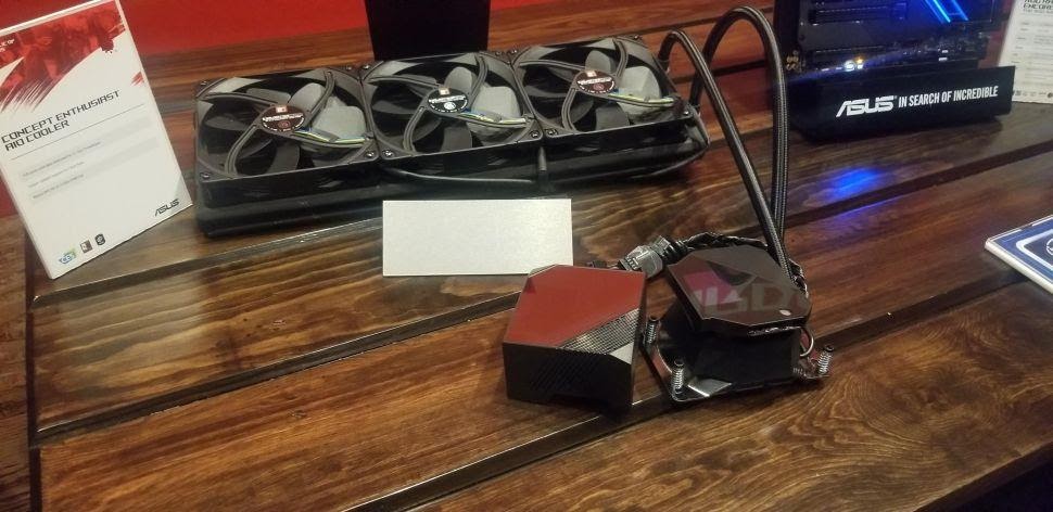 [CES 2020] ASUS hé lộ tản AIO “khủng bố” dành riêng cho AMD Threadripper: 3x140mm, radiator đồng, plate fullsize