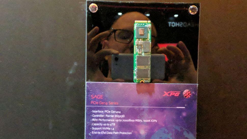 [CES 2020] Adata phô diễn sức mạnh SSD PCIe 4.0 XPG Sage với tốc độ đọc vượt ngưỡng 7GB/s