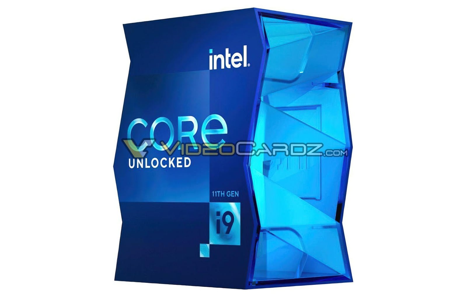 Lộ ảnh bao bì CPU Intel thế hệ 11, Core i9-11900K đầu bảng sẽ nằm trong hộp “uốn lượn” lạ mắt
