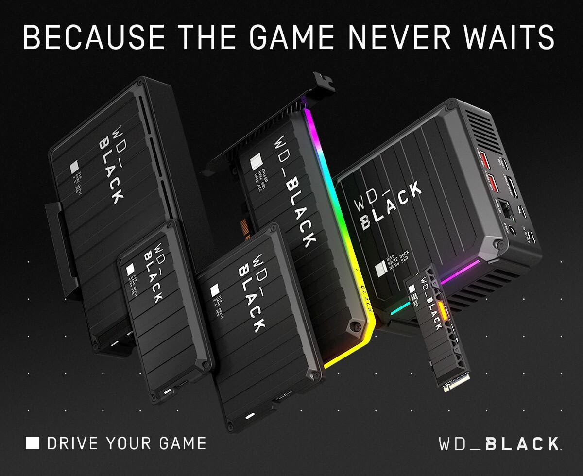 Western Digital ra mắt loạt SSD NVMe WD_Black thế hệ mới, phục vụ tối đa cho game thủ