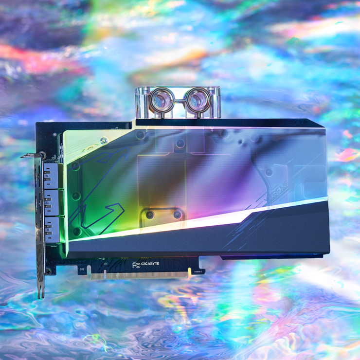 Gigabyte hé lộ dòng card AORUS XTREME WATERFORCE WB trang bị tính năng phát hiện rò rỉ nước