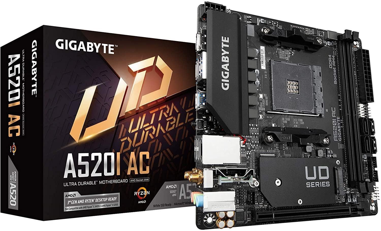 Xuất hiện 4 bo mạch chủ Gigabyte A520 trên Amazon với giá chỉ từ 70 đô